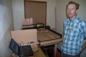 Torrie our CNC-Router pioneer