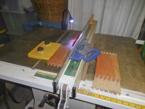 Cutting and dovetailing   